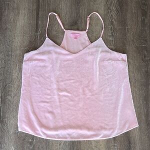 Lilly Pulitzer Dusk Velvet Silk Lined Cami Tank in Paradise Tint Pink